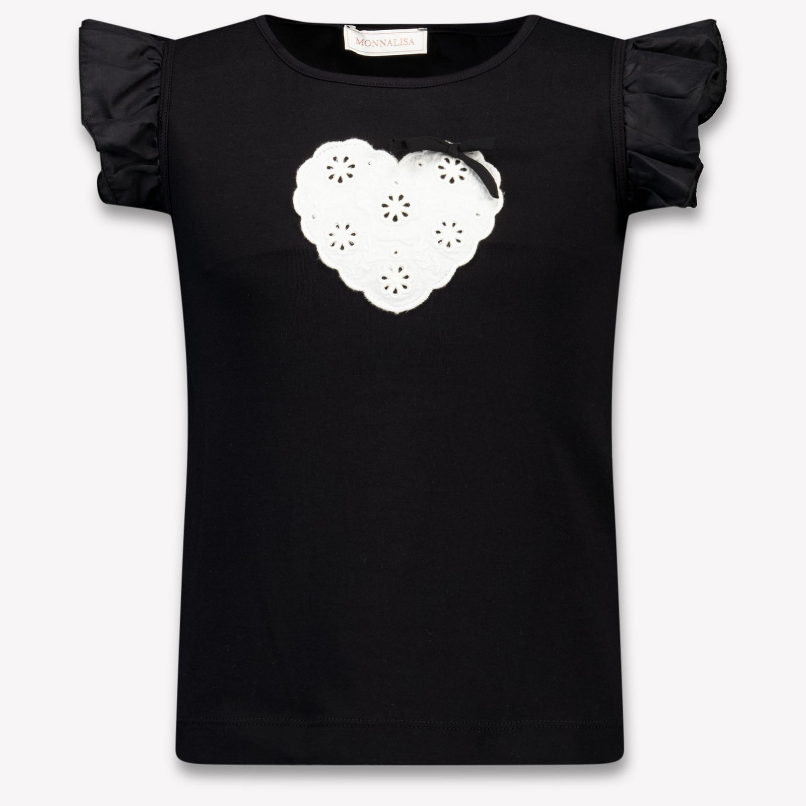 MonnaLisa Kids Girls T-Shirt In Black