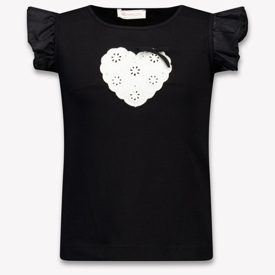 MonnaLisa Girls T-Shirt in Black