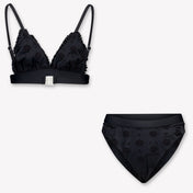 MonnaLisa Kinder Meisjes Zwemkleding In Zwart