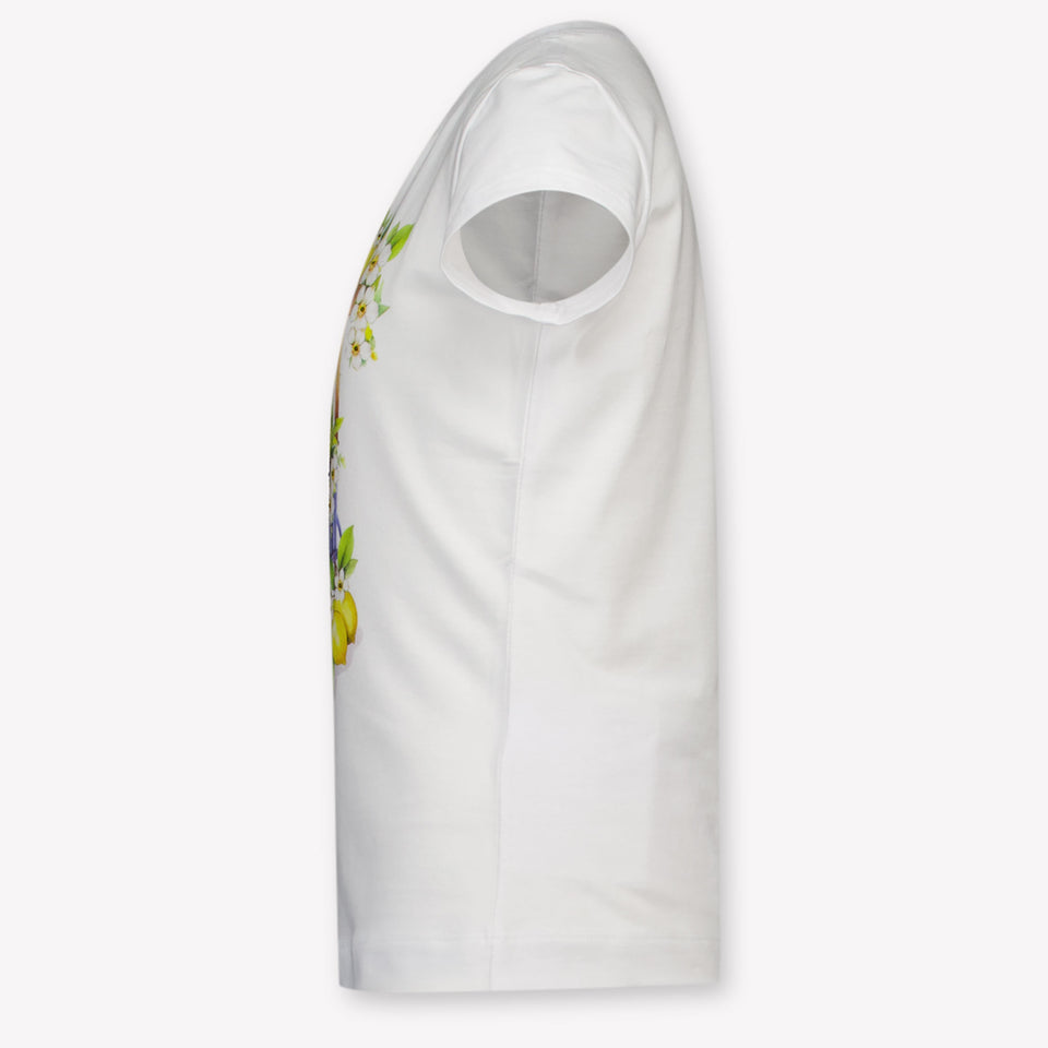 MonnaLisa Kinder Meisjes T-Shirt In Wit