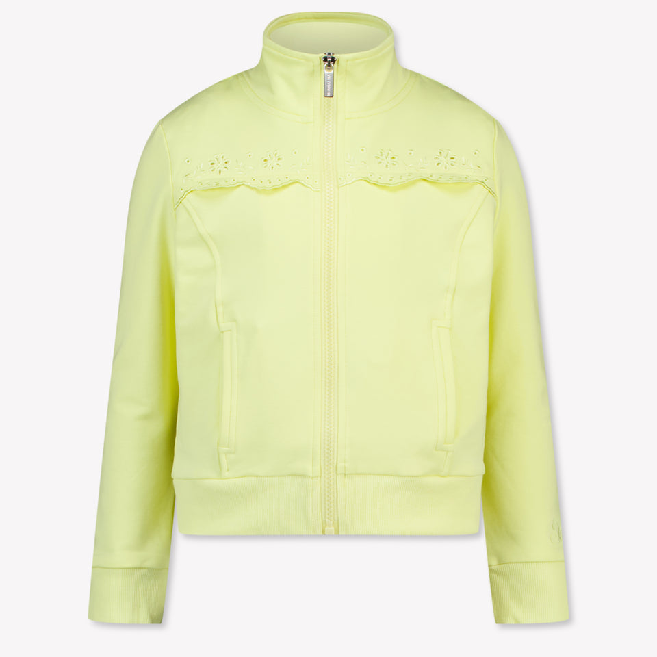 MonnaLisa Kinder Meisjes Vest In Geel