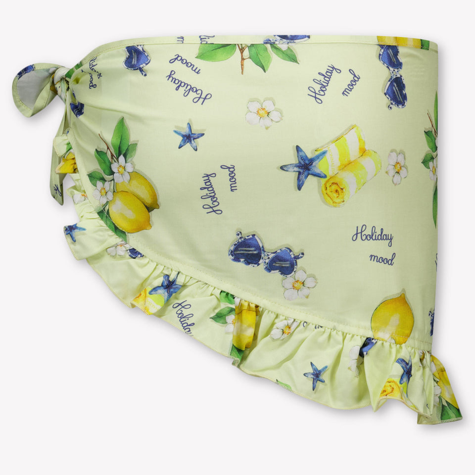 MonnaLisa Kids Girls Swimwear In Yellow