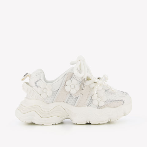 MonnaLisa Meisjes Sneakers In Wit