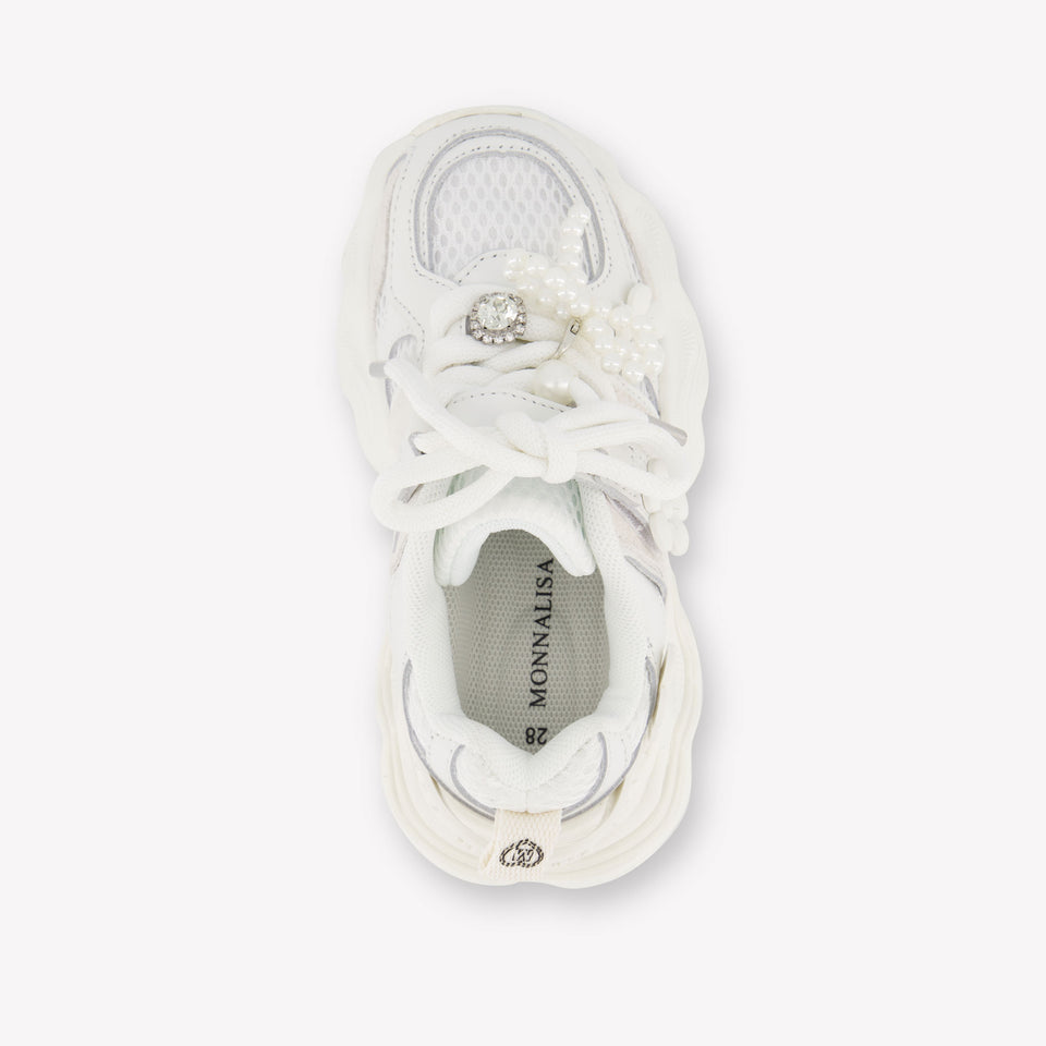 MonnaLisa Girls Sneakers In White