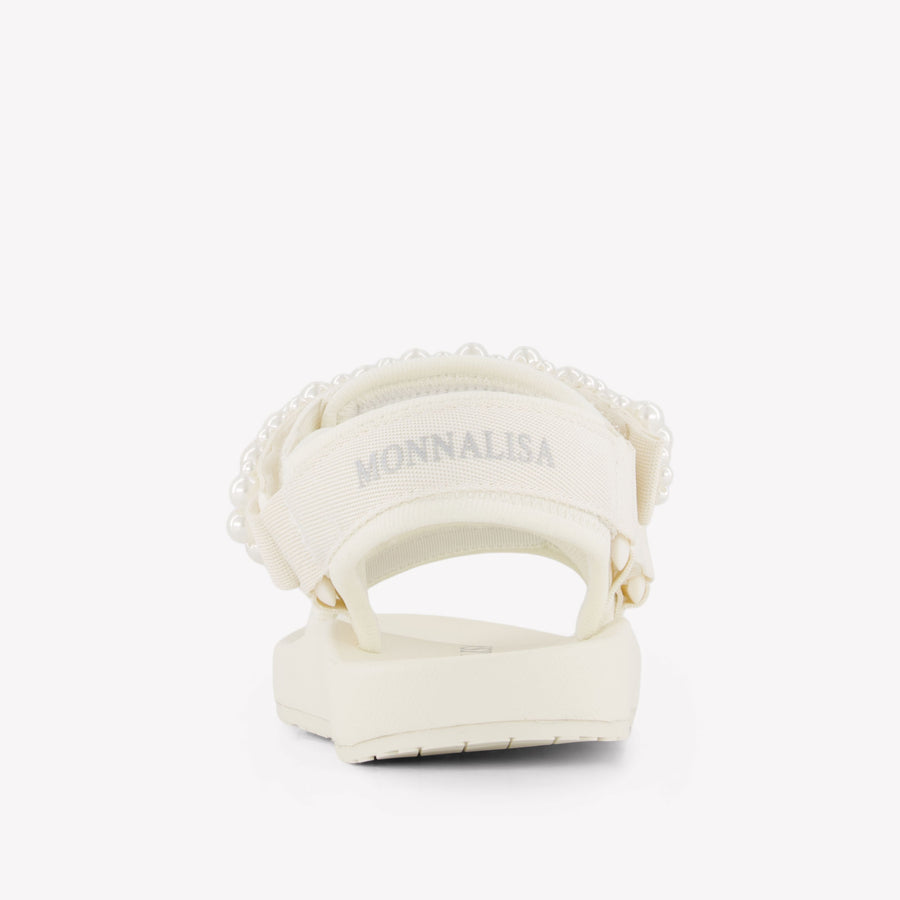 MonnaLisa Meisjes Sandalen In Wit