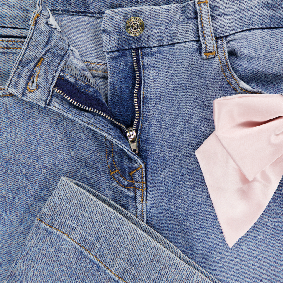 MonnaLisa Kinder Meisjes Jeans In Blauw