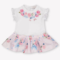 MonnaLisa Baby Girls Dress In Light Pink