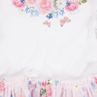 MonnaLisa Baby Girls Dress In Light Pink