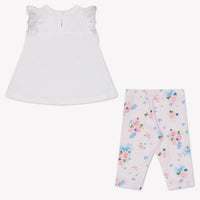 MonnaLisa Baby Meisjes Setje In Licht Roze