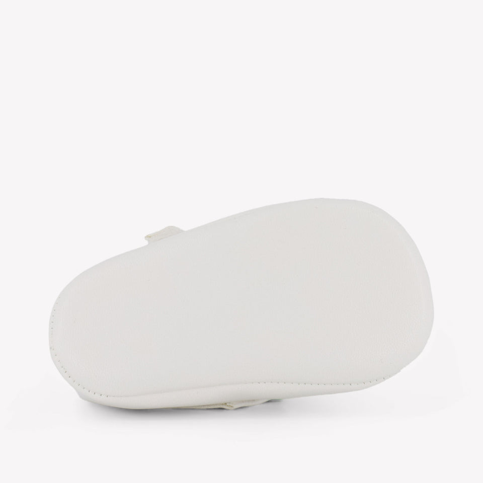 MonnaLisa Baby Girls Shoes In White