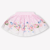 MonnaLisa Baby Girls Skirt In Light Pink