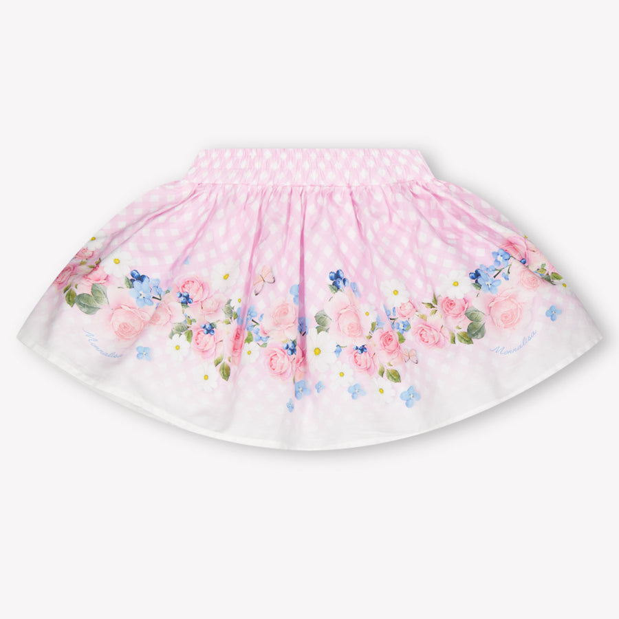MonnaLisa Baby Meisjes Rokje In Licht Roze