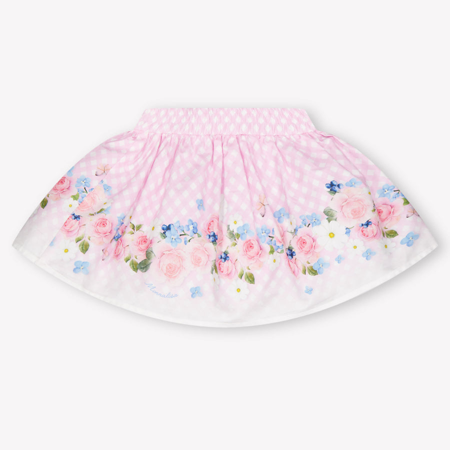 MonnaLisa Baby Meisjes Rokje In Licht Roze