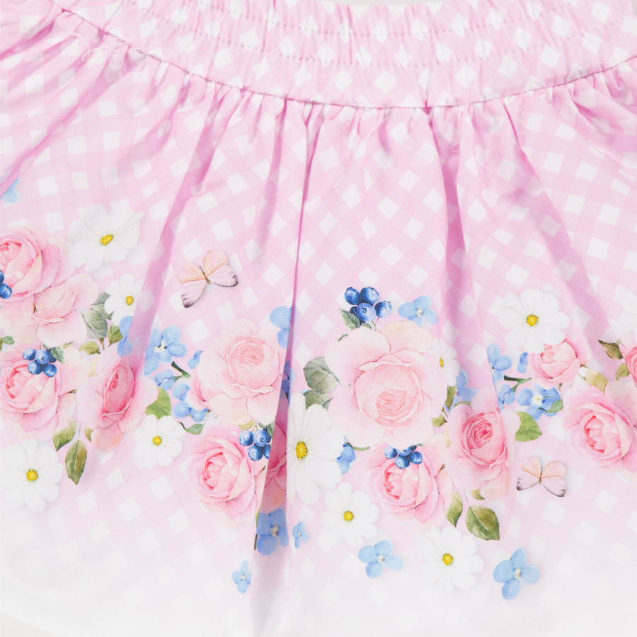 MonnaLisa Baby Meisjes Rokje In Licht Roze