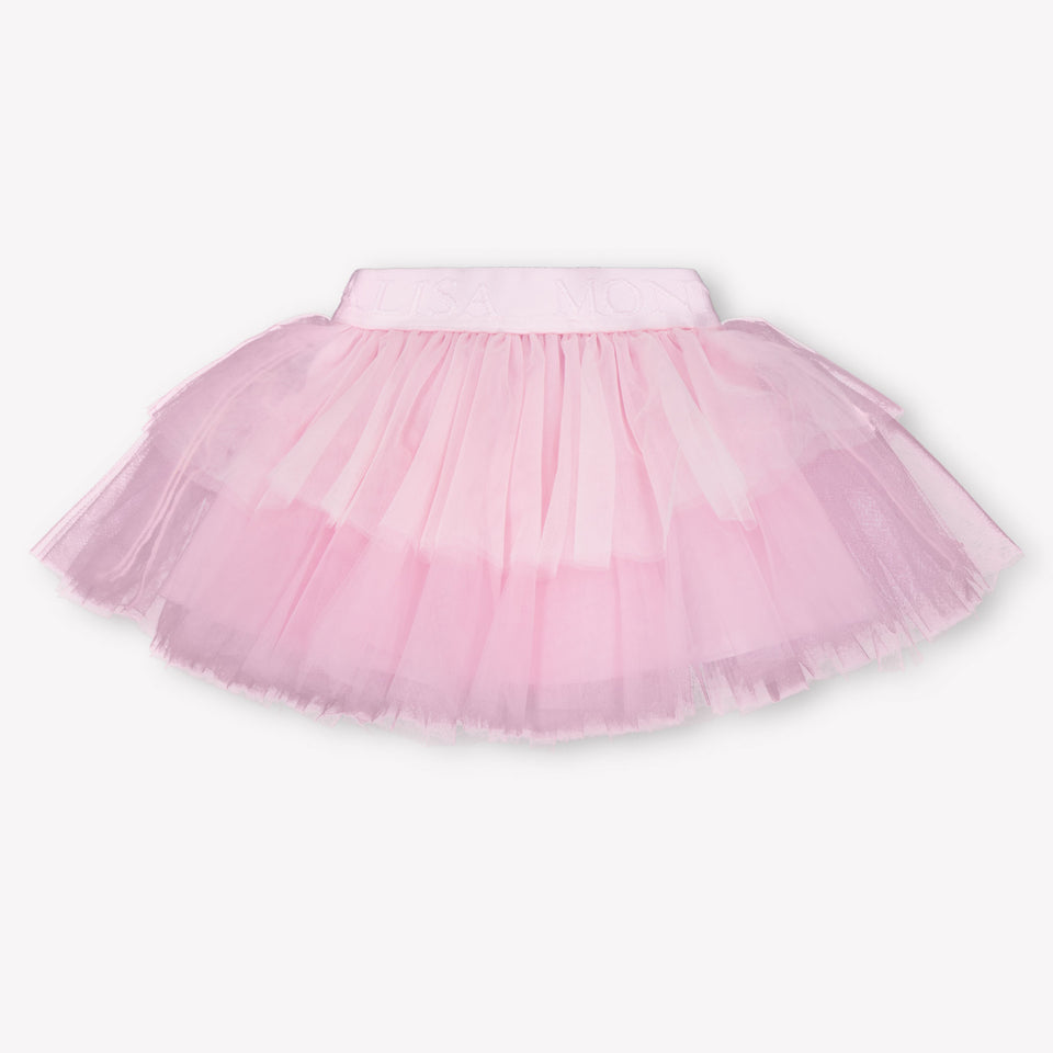 MonnaLisa Baby Girls Skirt In Light Pink