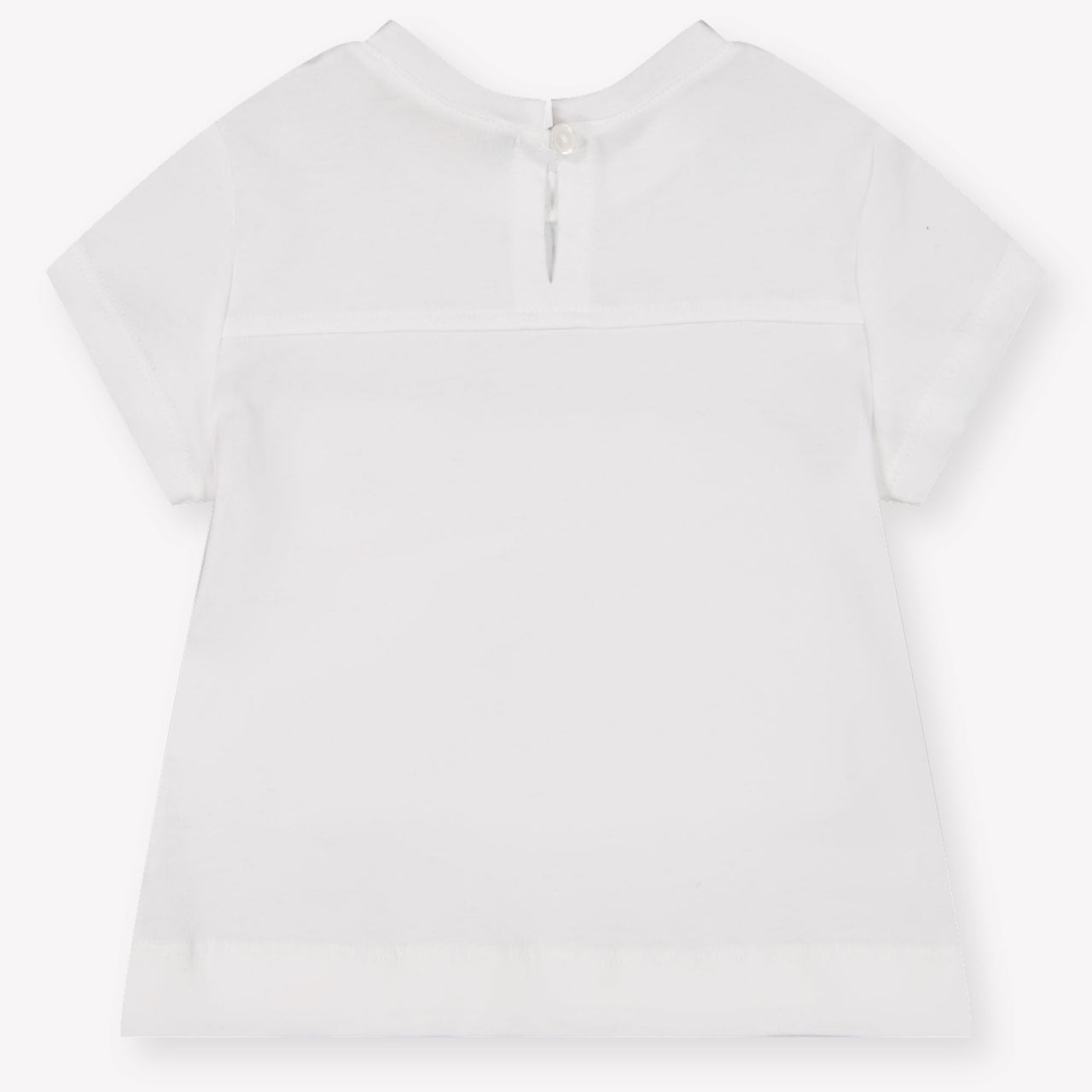 MonnaLisa Baby Meisjes T-Shirt In Wit