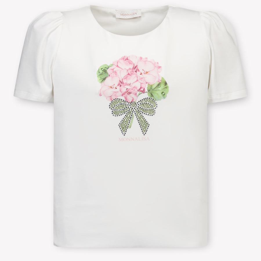MonnaLisa Girls T-Shirt in White