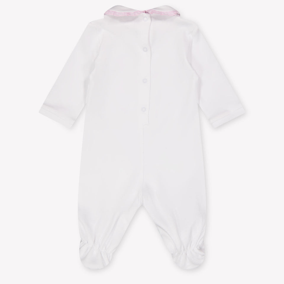 MonnaLisa Baby Meisjes Boxpakje In Off White