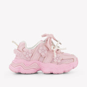 MonnaLisa Girls Sneakers In Light Pink