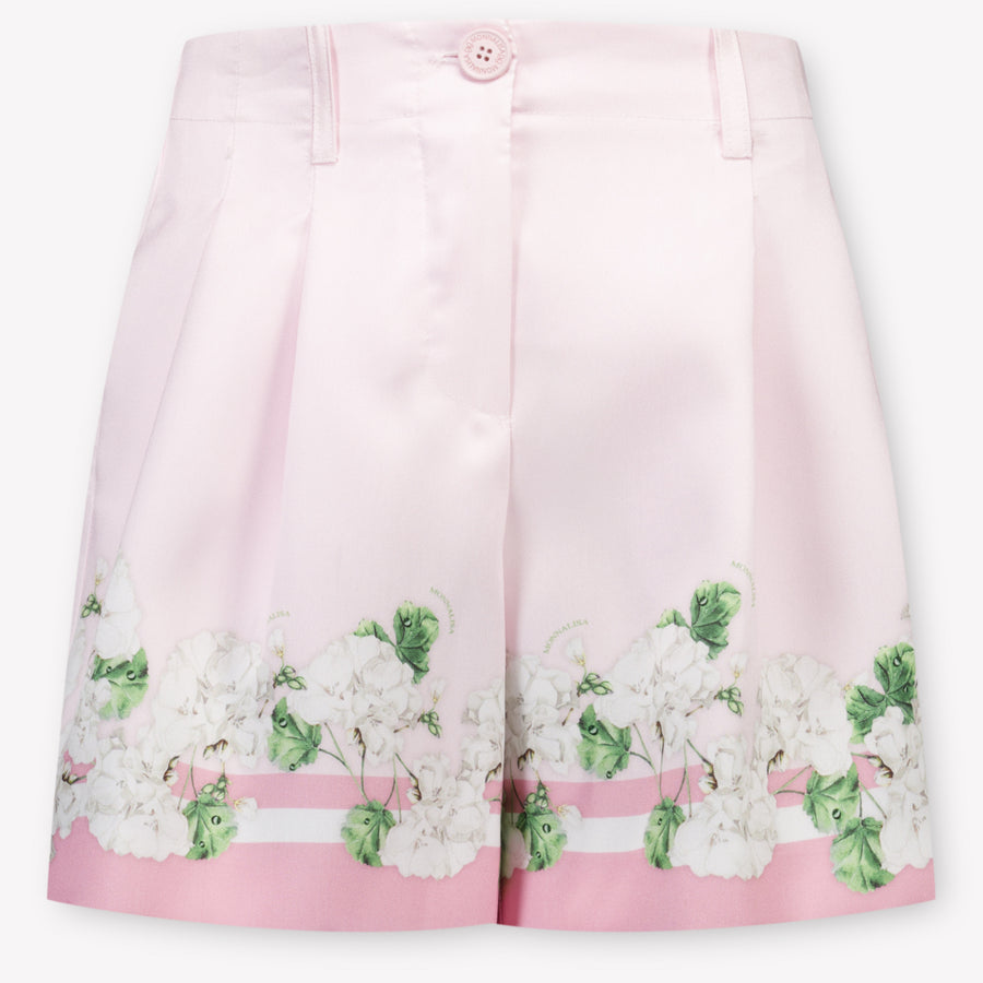 MonnaLisa Girls Short in Light Pink