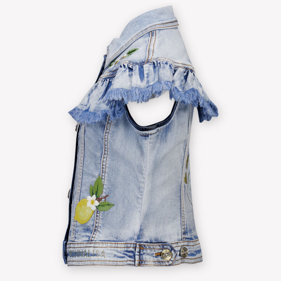 MonnaLisa Kids Girls Jackets In Jeans
