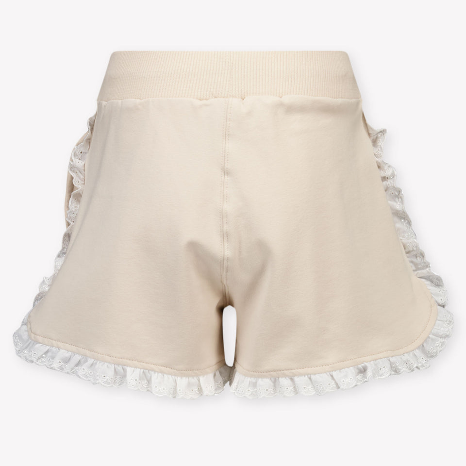 MonnaLisa Kids Girls Shorts In Beige
