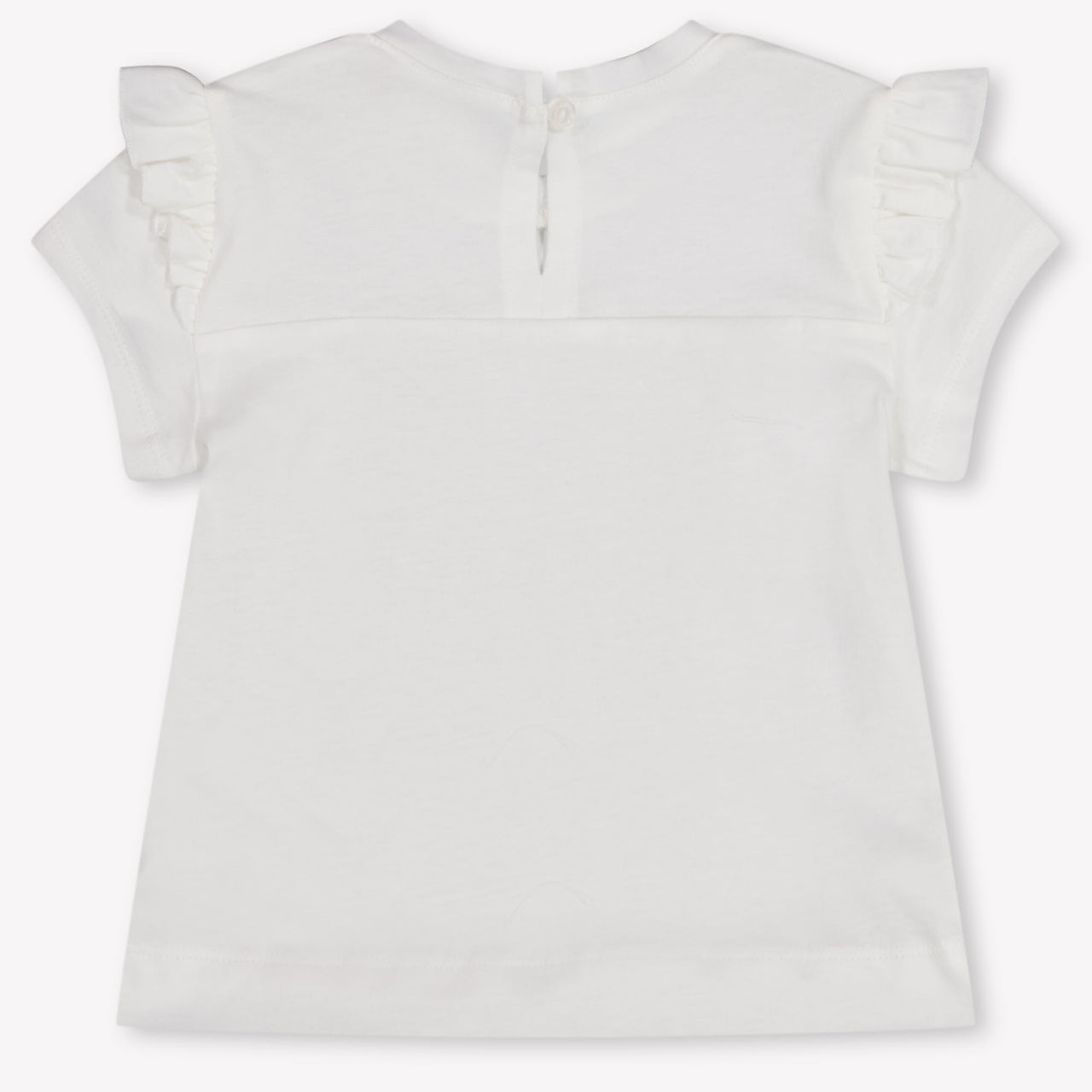 MonnaLisa Baby Meisjes T-Shirt In Off White