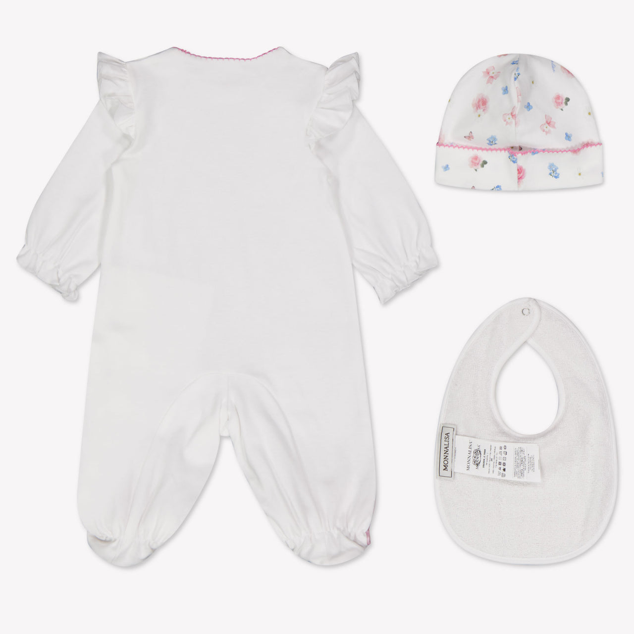 MonnaLisa Baby Meisjes Boxpakje In Licht Roze