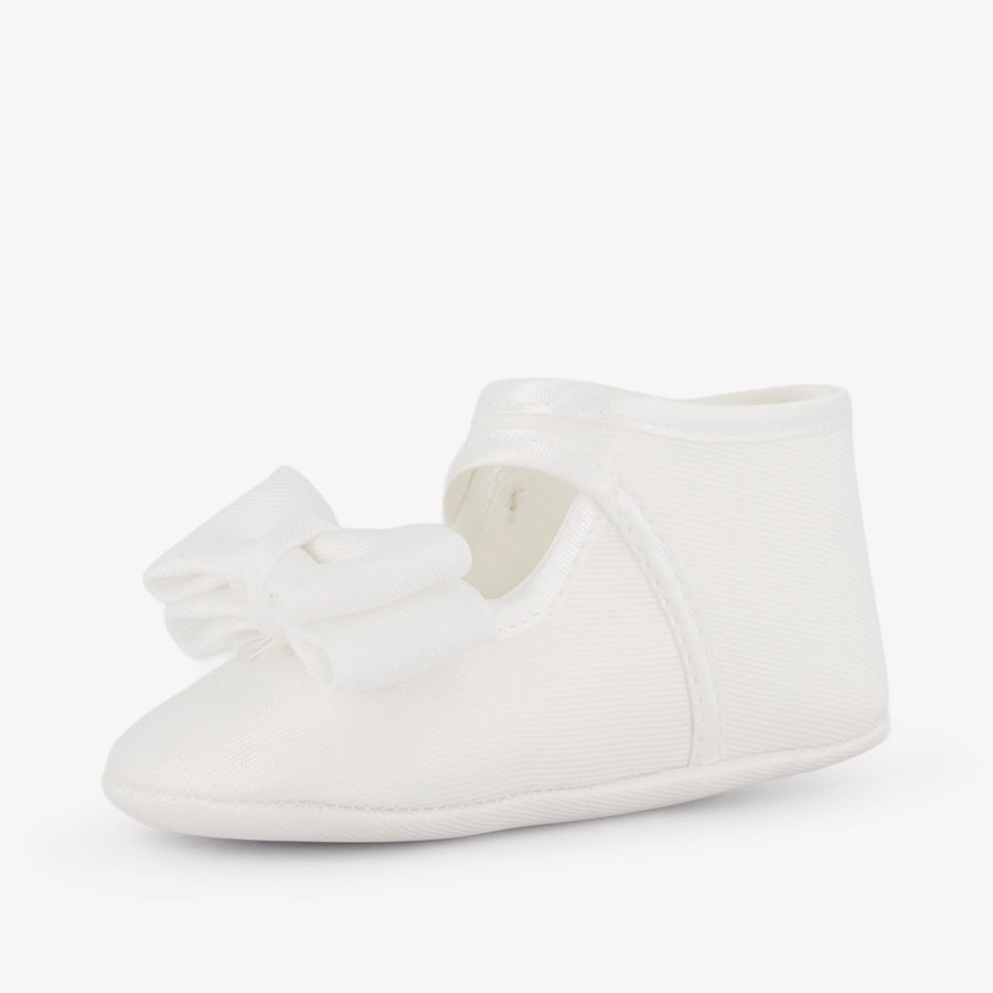 MonnaLisa Baby Girls Shoes In White