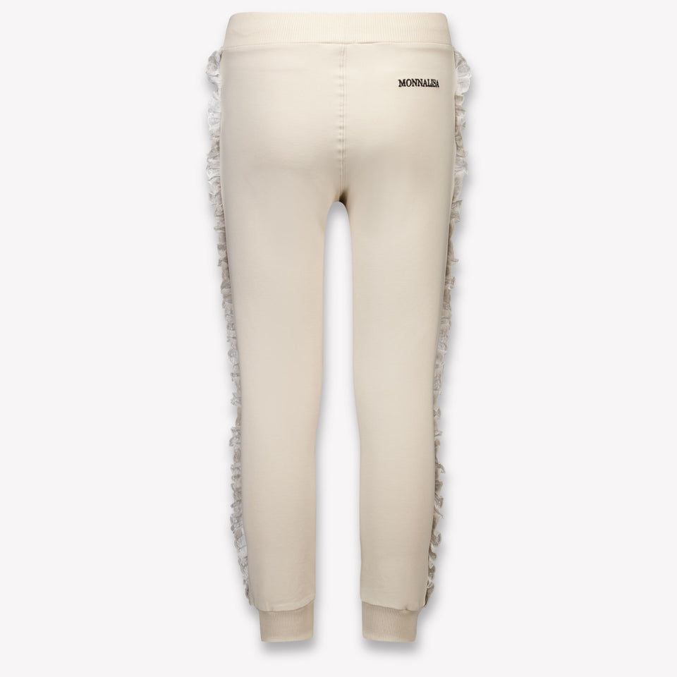 MonnaLisa Kids Girls Pants In Beige