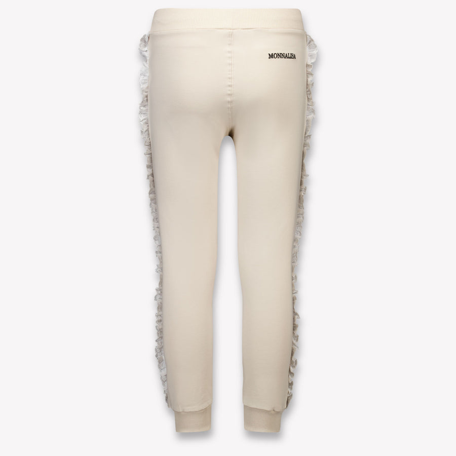 MonnaLisa Kids Girls Pants In Beige