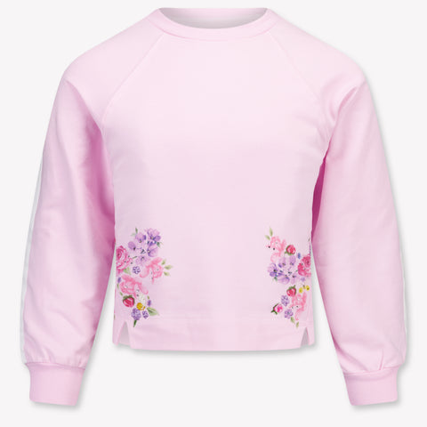 MonnaLisa Kids Girls Sweater In Light Pink