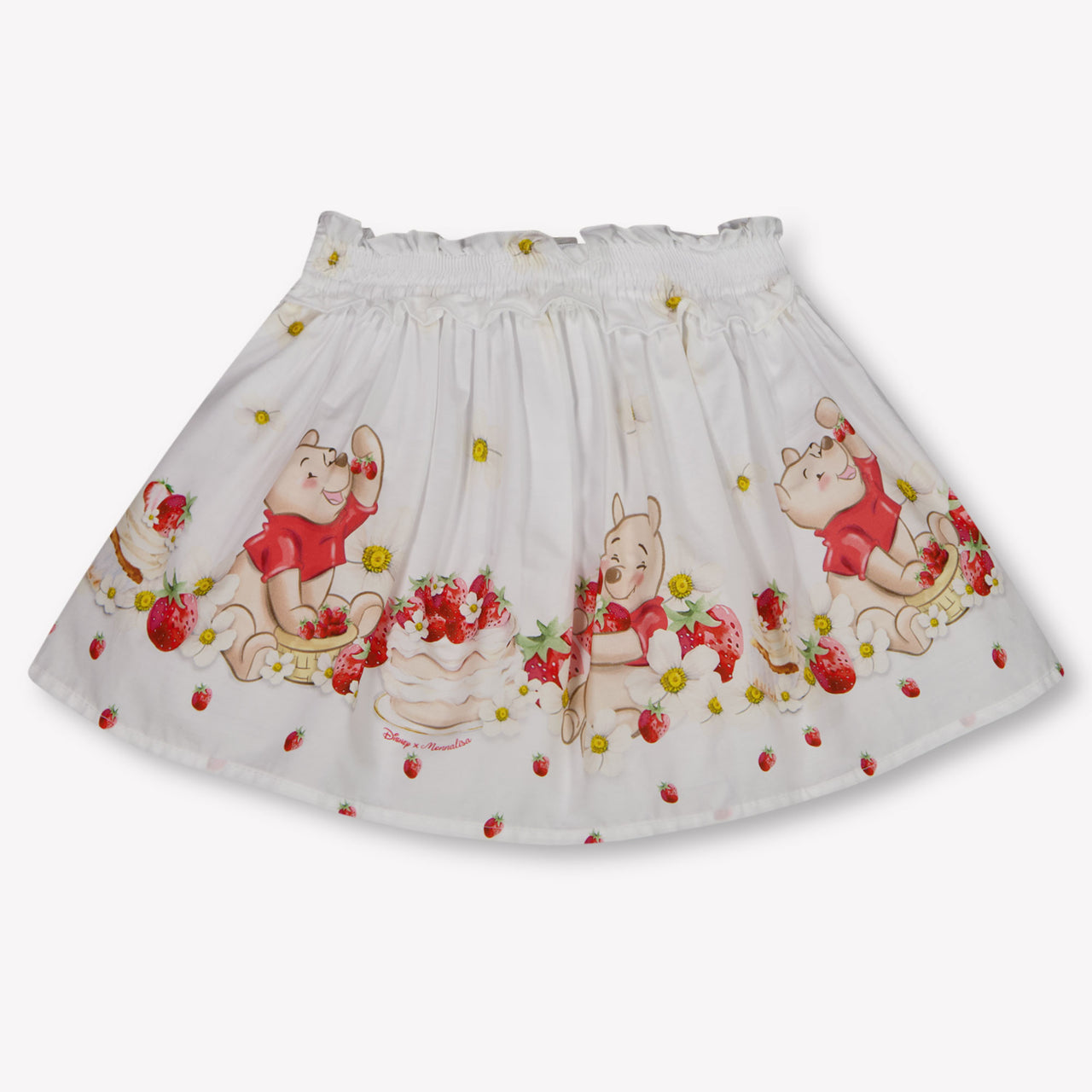 MonnaLisa Baby Meisjes Rokje In Wit