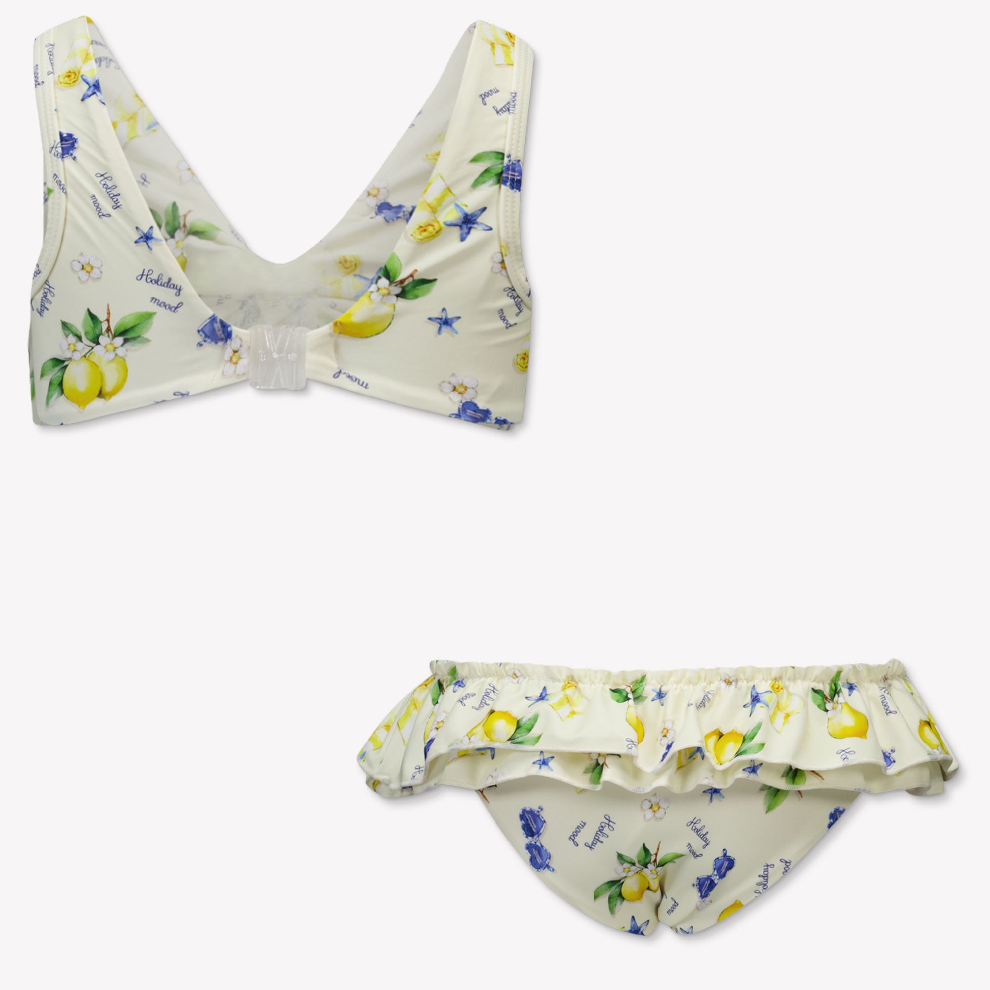 MonnaLisa Kids Girls Swimwear In Yellow