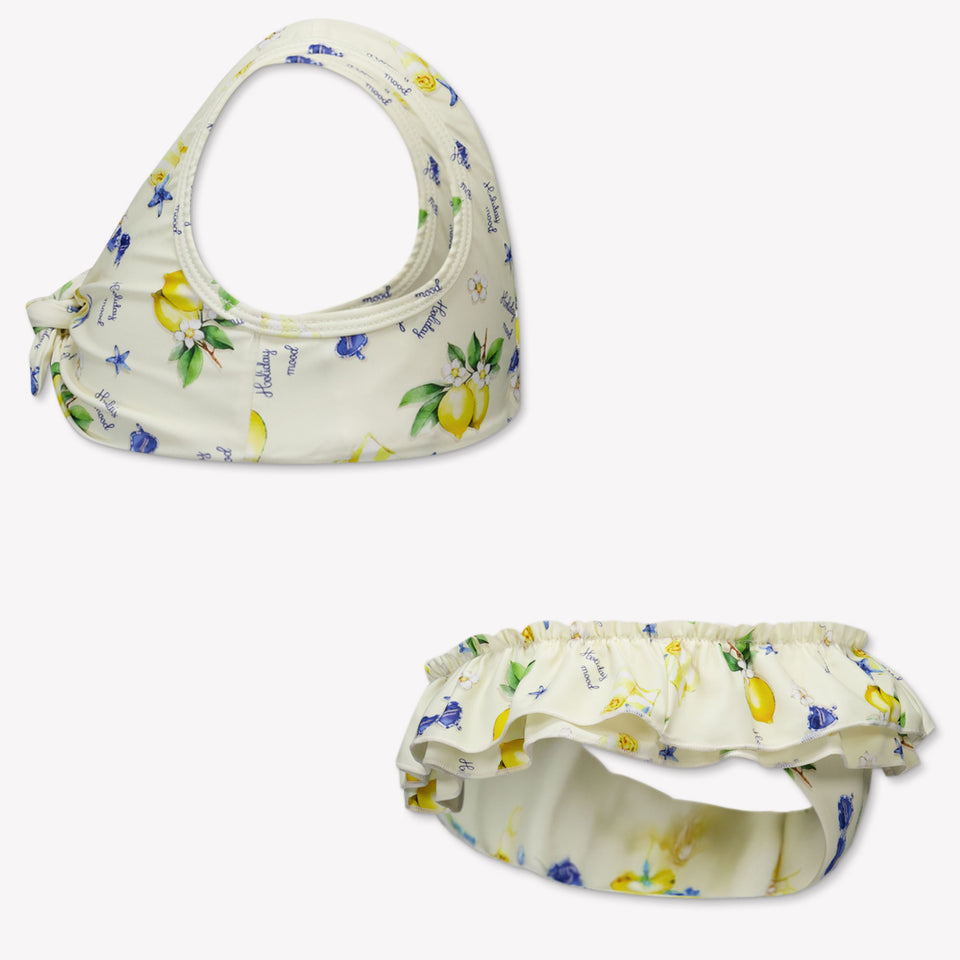 MonnaLisa Kinder Meisjes Zwemkleding In Geel