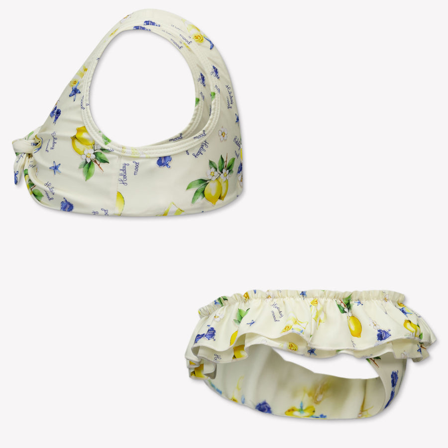 MonnaLisa Kinder Meisjes Zwemkleding In Geel
