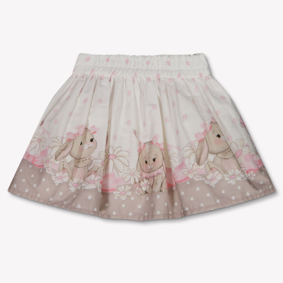 MonnaLisa Baby Meisjes Rokje In Licht Beige