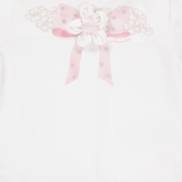 MonnaLisa Baby Meisjes T-Shirt In Off White