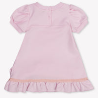 MonnaLisa Baby Girls Dress In Light Pink