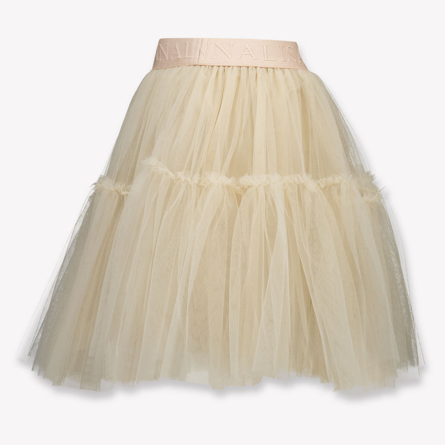 MonnaLisa Kids Girls Skirt In Beige
