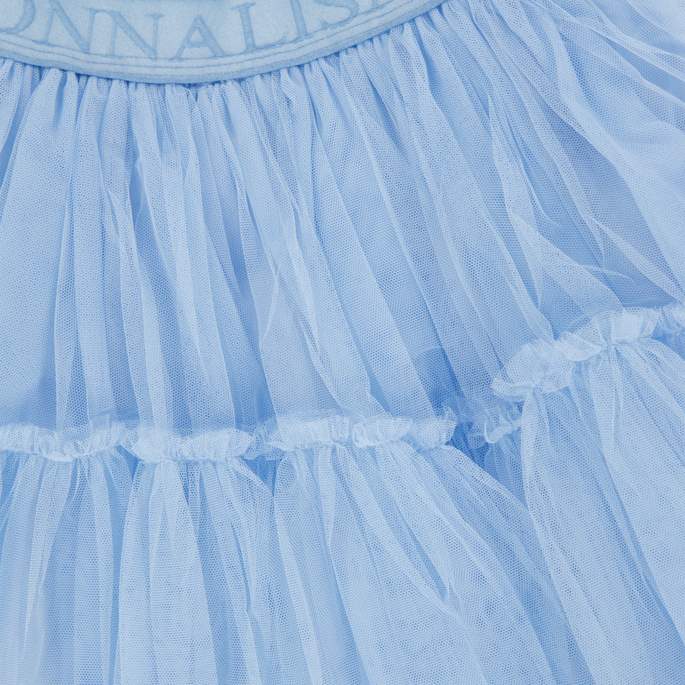 MonnaLisa Kids Girls Skirt In Light Blue