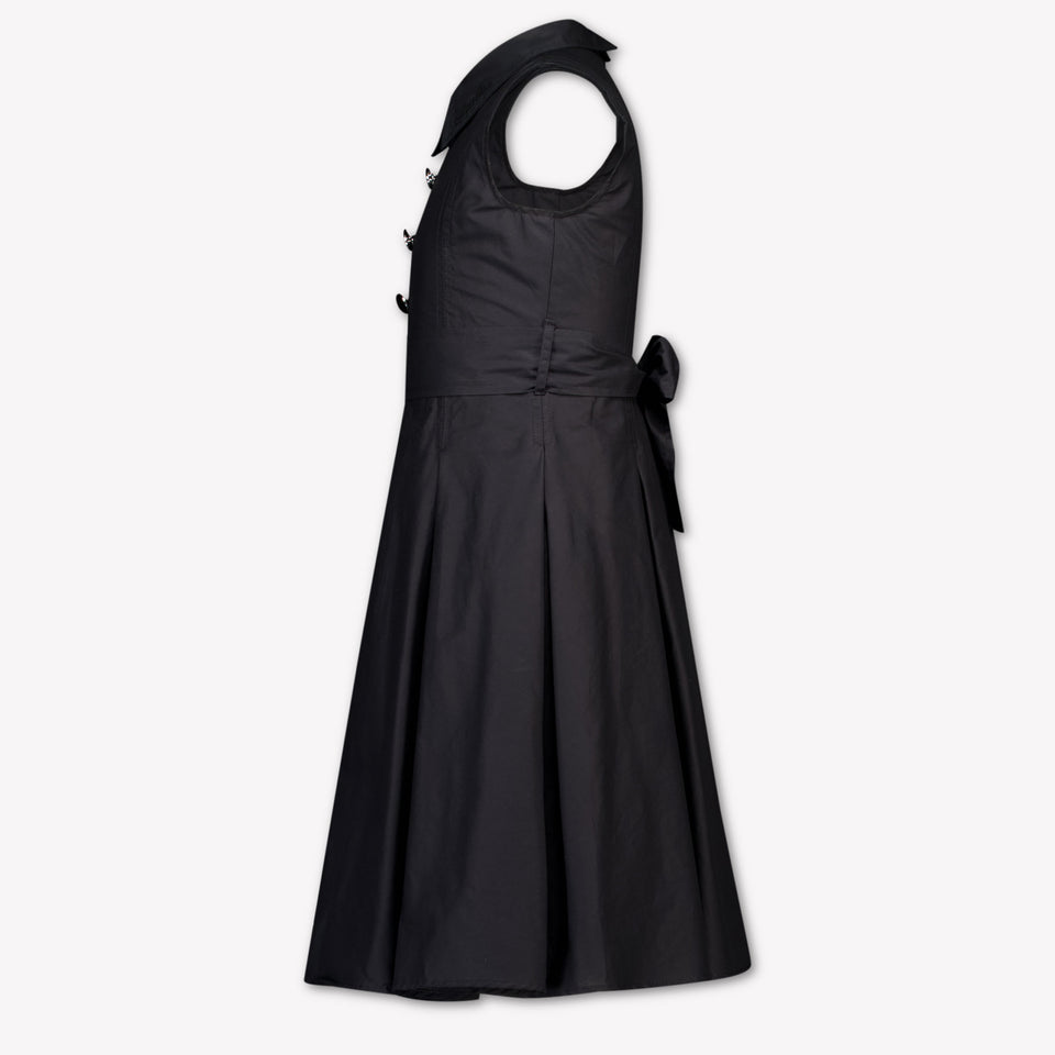 MonnaLisa Kids Girls Dress In Black