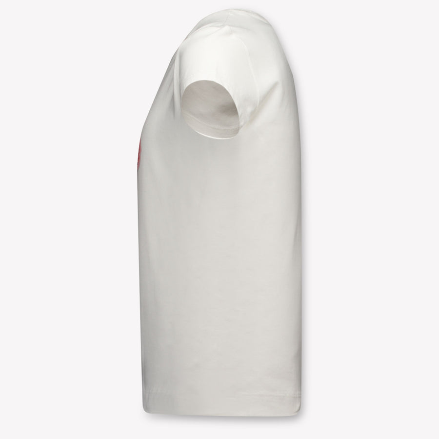 MonnaLisa Kinder Meisjes T-Shirt In Wit