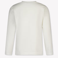 MonnaLisa Kids Girls T-Shirt In OffWhite