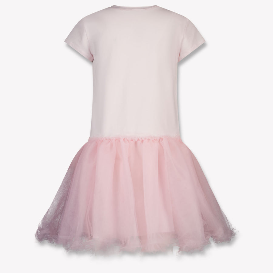 MonnaLisa Kids Girls Dress In Light Pink