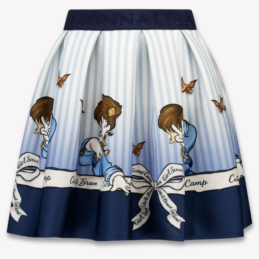MonnaLisa Kids Girls Skirt In Navy