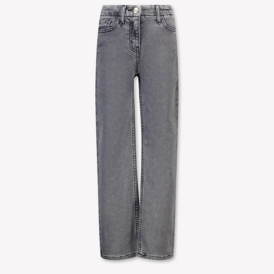 MonnaLisa Kids Girls Jeans In Gray