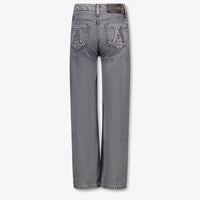 MonnaLisa Kids Girls Jeans In Gray