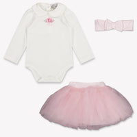 MonnaLisa Baby Meisjes Giftset In Licht Roze