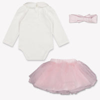 MonnaLisa Baby Meisjes Giftset In Licht Roze